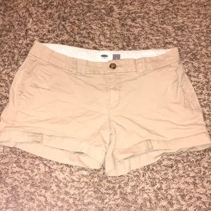 Old navy khaki shorts